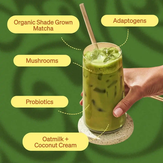 Honey Lavender Matcha SuperLatte